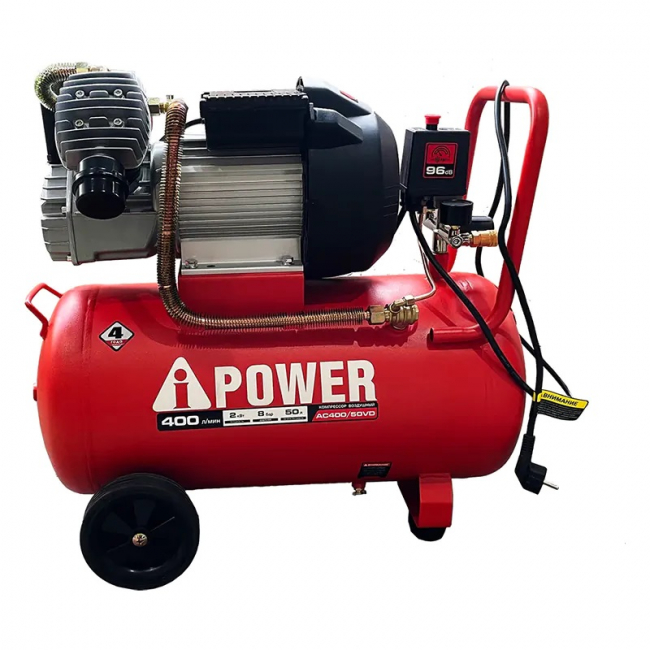 Компрессор поршневой масляный A-iPower AC400/50VD Компрессор поршневой масляный A-iPower AC400/50VD