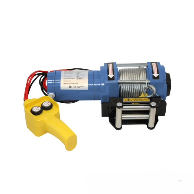 Лебедка автомобильная GEARSEN LA 4536кг х 28м (12 В)