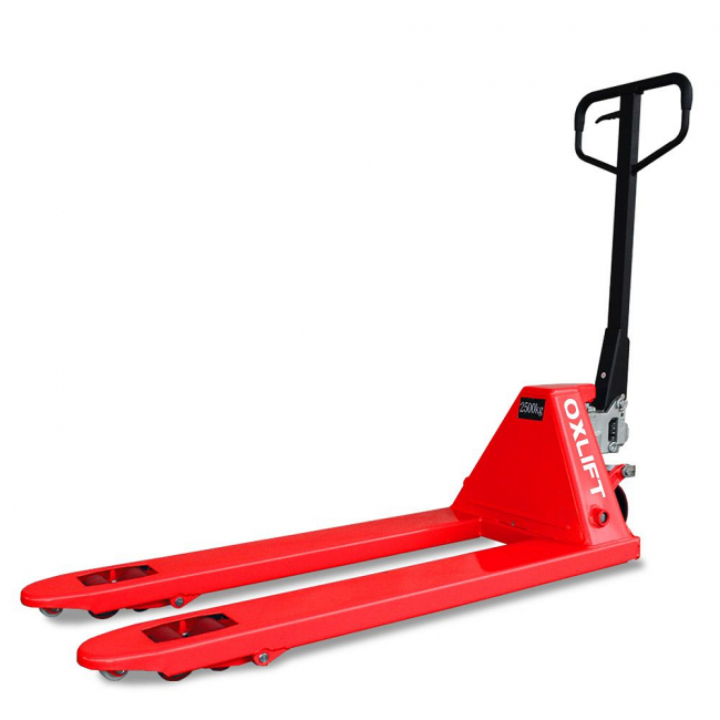 Гидравлическая тележка OXLIFT OX 25P Premium 2500 кг (v.1) арт.791612 Гидравлическая тележка OXLIFT OX 25P Premium 2500 кг (v.1) арт.791612
