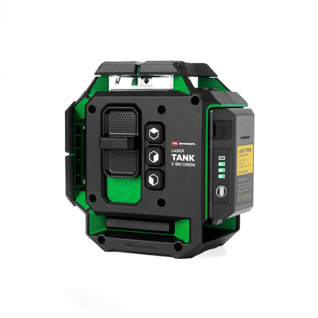 Лазерный уровень ADA LaserTANK 3-360 GREEN Basic Edition арт.А00633 Лазерный уровень ADA LaserTANK 3-360 GREEN Basic Edition арт.А00633