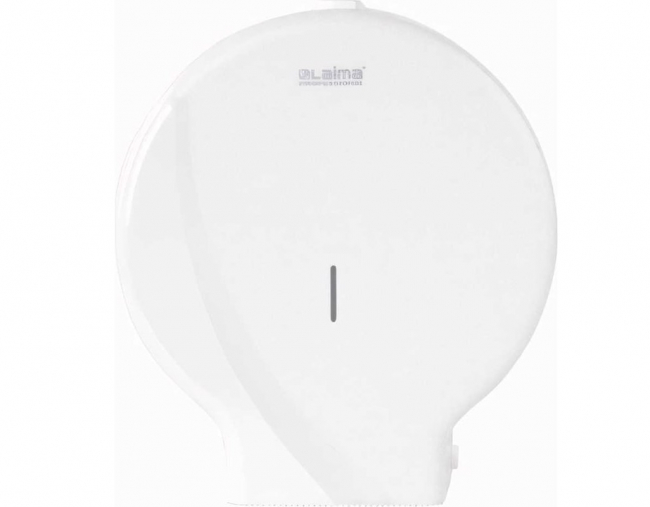 Диспенсер для туалетной бумаги LAIMA PROFESSIONAL ORIGINAL (Система T1), белый, ABS-пластик  арт.605768