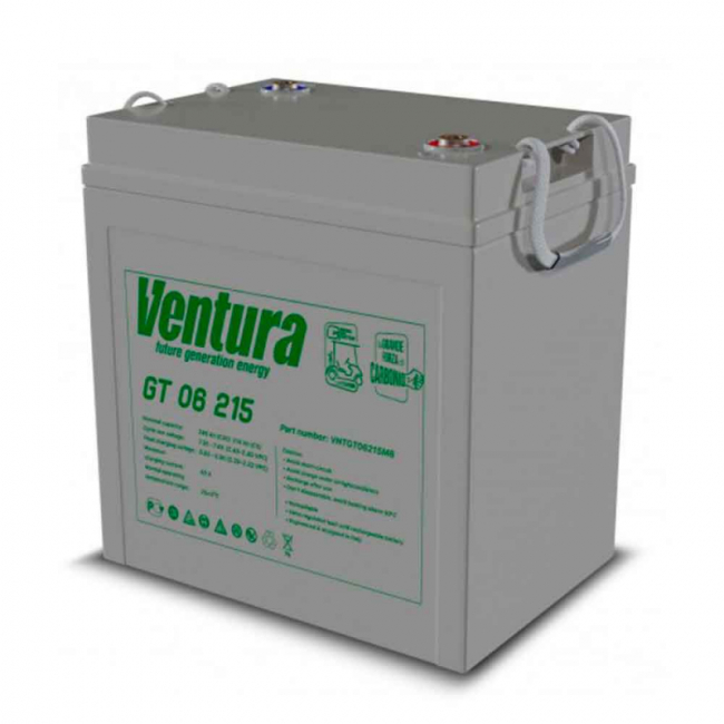 Аккумулятор тяговый Ventura GT 06 215 Аккумулятор тяговый Ventura GT 06 215
