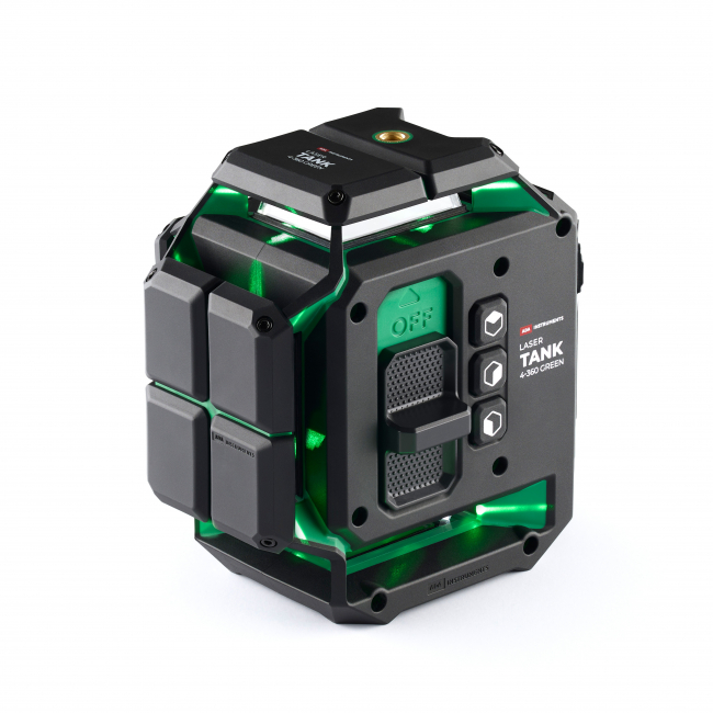 Лазерный уровень ADA LaserTANK 4-360 GREEN Ultimate Edition арт.А00632 Лазерный уровень ADA LaserTANK 4-360 GREEN Ultimate Edition арт.А00632