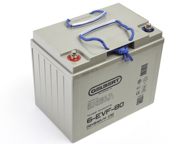 Аккумулятор тяговый Gelbert 6-EVF-80 (12V84A/H C5) арт.0000050 Аккумулятор тяговый Gelbert 6-EVF-80 (12V84A/H C5) арт.0000050