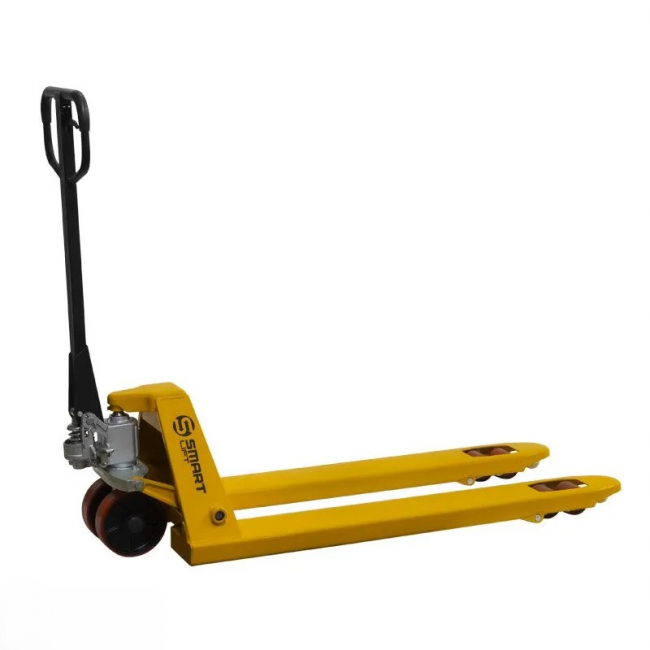Гидравлическая тележка (рохля) SMARTLIFT (SMART) SD-L (AC25, г/п 2500 кг, 1500x550 мм, PDP, длинновильная)  арт. 60-5055