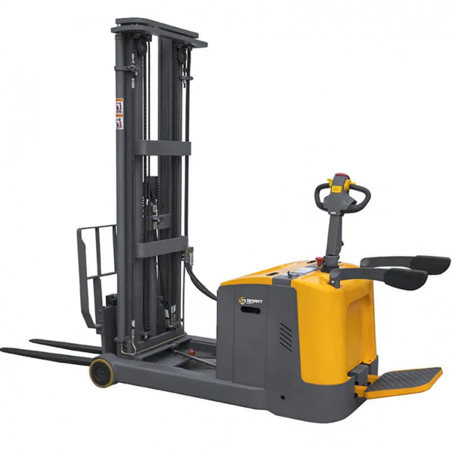 Штабелер электрический самоходный SMARTLIFT (SMART) CQD15R (1500 кг; 5,6 м; 24В / 270Ач, PV, EPS) арт.64-6034 Штабелер электрический самоходный SMARTLIFT (SMART) CQD15R (1500 кг; 5,6 м; 24В / 270Ач, PV, EPS) арт.64-6034