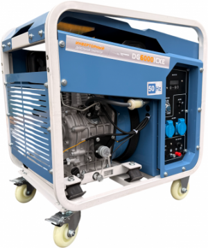 Инверторный дизельный генератор GROST DG6000ICXE (220В) арт.215119
